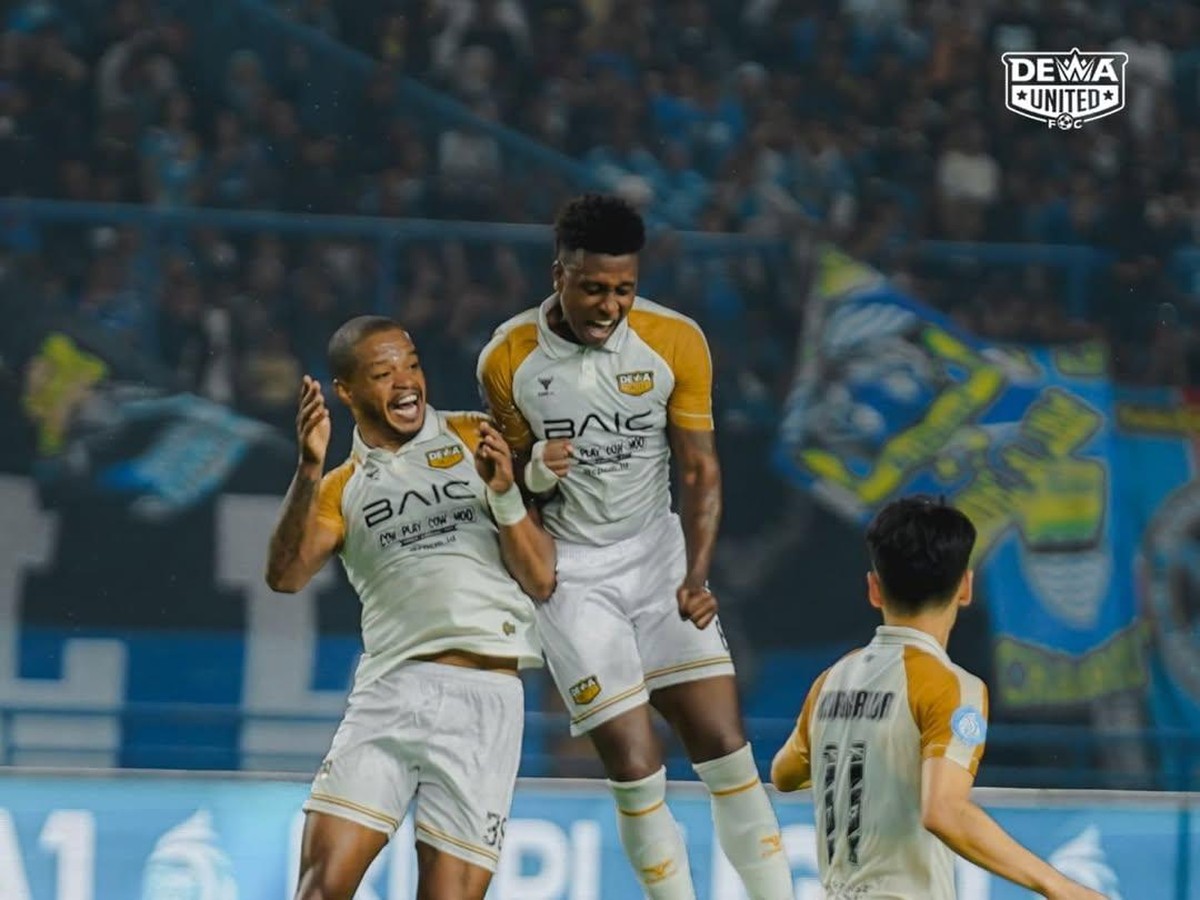 Dewa United dua kali menghajar Semen Padang di Liga 1 musim ini. (Foto: dok.Instagram Dewa United)