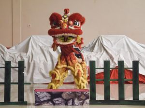 Intip Latihan Barongsai Jelang Imlek di Samarinda