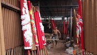 Permintaan Hio Meningkat Jelang Imlek di Medan, Begini Pembuatannya