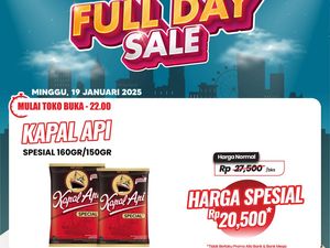 Kopi Kemasan 160/150 Gram Diskon Rp 7.000 di Transmart Full Day Sale