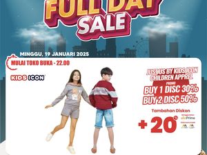 Aneka Pakaian Anak Diskon Besar-besaran di Transmart Full Day Sale!