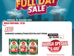 Beli Sarden Cuma Rp 9 Ribuan di Transmart Full Day Sale