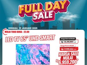 Besok ke Transmart Full Day Sale! Smart TV 65 Inch Rp 6 Jutaan