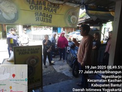 Warung Nasi Balap di Bantul Dibakar Gerombolan Pemuda Bermotor