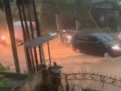 Hujan Deras Landa Karangasem, Beberapa Wilayah Terendam Banjir-Longsor