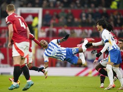 MU Vs Brighton Imbang 1-1 di Babak Pertama