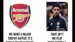Meme Arsenal Imbang, Kans Juara Melayang?