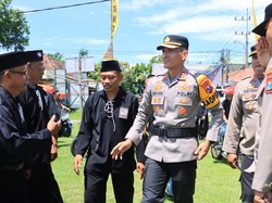 Pesan Kapolres Ponorogo Saat Hadiri Tes Kenaikan Tingkat Pendekar PSHT