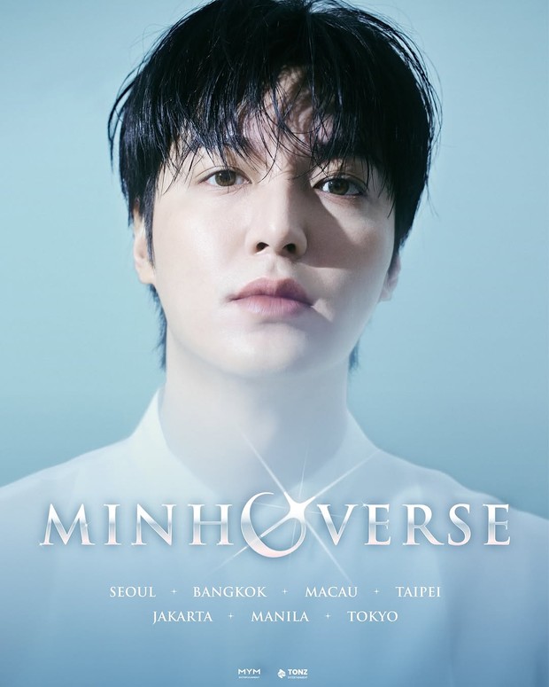 Potret Lee Min Ho dalam poster fanmeeting 'MINHOVERSE'/ Foto: instagram.com/tonzentofficial Potret Lee Min Ho dalam poster fanmeeting 'MINHOVERSE'