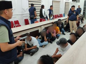 5 Tempat Hiburan Malam di Palembang Digerebek, 29 Pengunjung Positif Narkoba