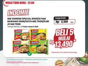 Belanja Mie Instan Lebih Hemat di Transmart Full Day Sale, Ayo Serbu