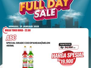 Buat Stok Buka Puasa, Sirup Dapat Potongan Harga di Transmart Full Day Sale
