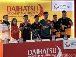 Tiket Indonesia Masters 2025 Sudah Terjual 75 Persen