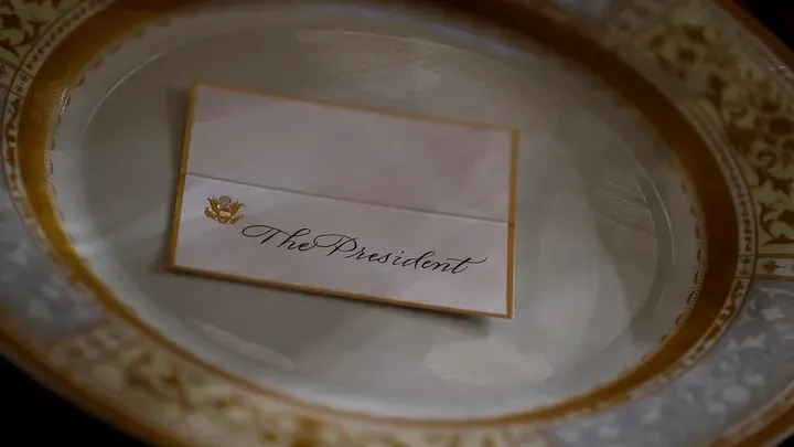 Menu makan siang pada Pelantikan Presiden Donald Trump