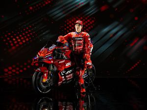Ini Penampilan Perdana Marc Marquez dalam Seragam Ducati Ini Penampilan Perdana Marc Marquez dalam Seragam Ducati