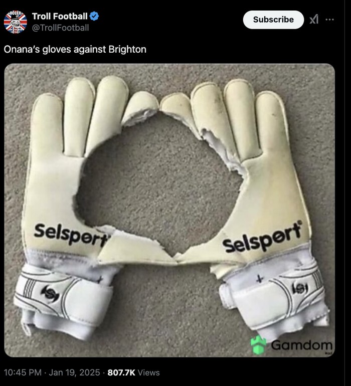 Meme MU vs Brighton