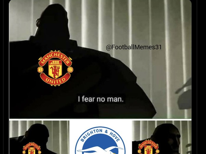 Meme MU vs Brighton