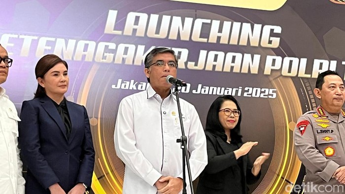 Menaker Apresiasi Pembentukan Desk Ketenagakerjaan Polri: Beri Kepastian Hukum