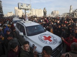 Video: Sukacita Warga Palestina Kembali Bertemu Keluarga Usai Jadi Sandera Israel