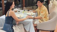 Cantiknya Ranty Maria saat Makan Malam Bareng Rayn Wijaya