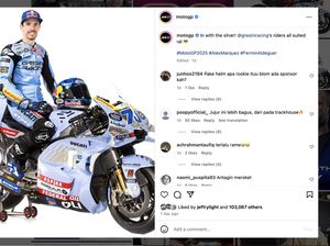 Tim MotoGP Gresini Racing 2025 Meluncur, Nuansa Indonesia-nya Kental Banget