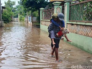 Banjir di Pasuruan Belum Surut