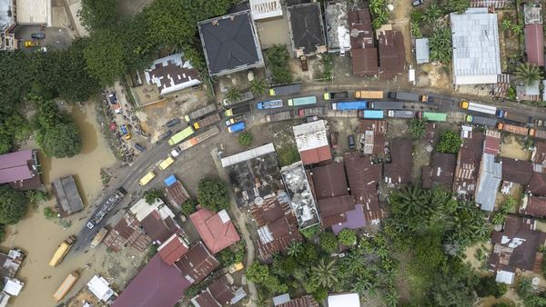 Jalan Lintas Sumatera di Jambi Sudah Bisa Dilalui