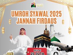 Umroh Syawal 2025 Dengan Paket Termurah Mulai Rp 25 Juta!