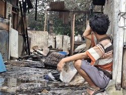 Kondisi Terkini Lokasi Kebakaran Kemayoran Gempol Jakpus, Rumah-rumah Ludes