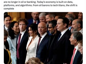Orang Terkaya Ramaikan Pelantikan Trump, Netizen Ledek Oligarki Orang Terkaya Ramaikan Pelantikan Trump, Netizen Ledek Oligarki