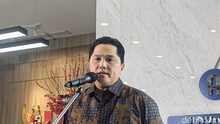 Menteri BUMN Erick Thohir