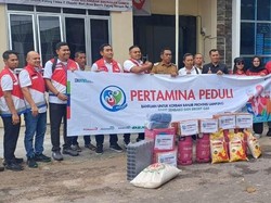 Pertamina Patra Niaga Beri Bantuan Korban Banjir Bandar Lampung