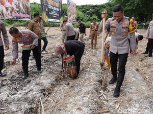 Polres Ponorogo Tanam Jagung 31 Hektare, Harapkan Bisa Swasembada Pangan Polres Ponorogo Tanam Jagung 31 Hektare, Harapkan Bisa Swasembada Pangan