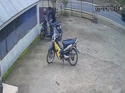 Motor Pengunjung Kolam Renang di Lubuklinggau Dicuri, Pelaku Terekam CCTV