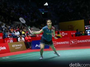 Aksi Gregoria Bungkam Wakil India di Indonesia Masters 2025