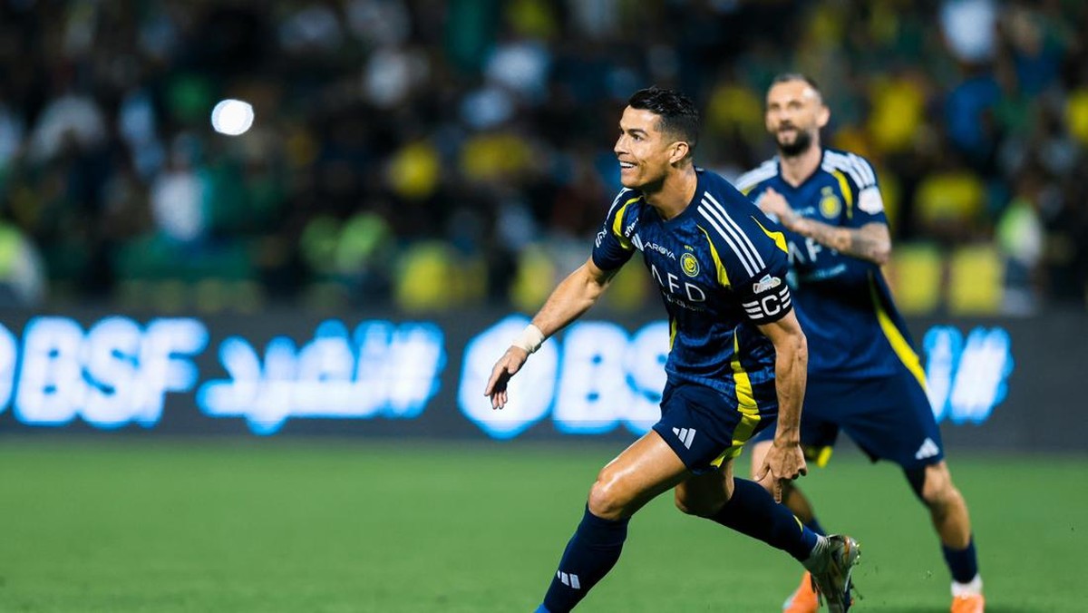 Cristiano Ronaldo dua gol, Al Nassr kalahkan Al Khaleej 3-1 (X @AlNassrFC_EN)