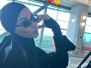 Alyssa Daguise Berangkat Umrah, Al Ghazali: Semoga Lancar ya