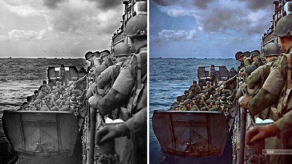 Ketika Foto Vintage Bersejarah Jadi Berwarna