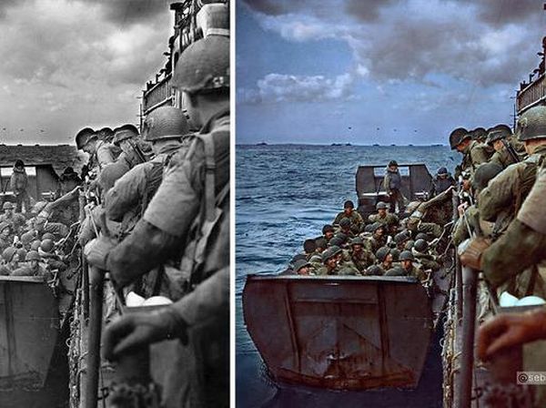 Ketika Foto Vintage Bersejarah Jadi Berwarna