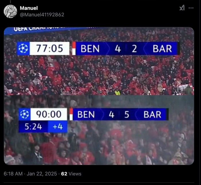 Meme Benfica vs Barcelona Meme Benfica vs Barcelona