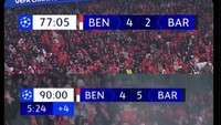 Barca mampu bangkit lewat tiga gol di menit-menit akhir pertandingan untuk membalikkan keadaan. Foto: dok. Internet/X (Twitter)