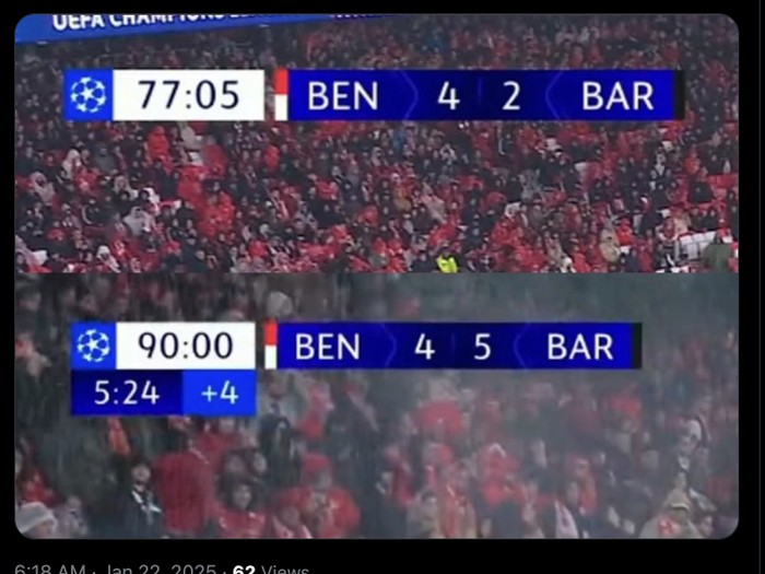 Meme Benfica vs Barcelona