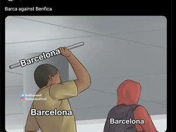 Meski menang, Barca dianggap menyusahkan diri sendiri di laga ini. Foto: dok. Internet/X (Twitter)