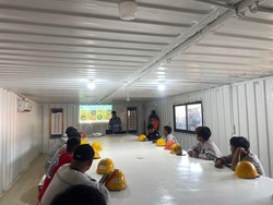 Wujud Nyata Komitmen pada Keselamatan Kerja, PT GNI Gelar Pelatihan K3