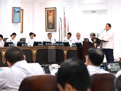 5 Pernyataan Prabowo Saat Evaluasi Kinerja 100 Hari