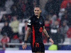 Barca Menang Dramatis, Raphinha Ribut dengan Pemain-pemain Benfica