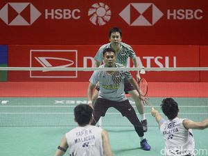 Ahsan/Hendra Terhenti di 16 Besar Indonesia Masters 2025