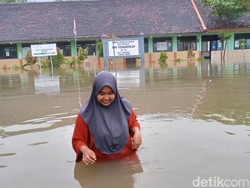 Banjir Luapan Bengawan Solo Rendam 3 Desa di Bojonegoro