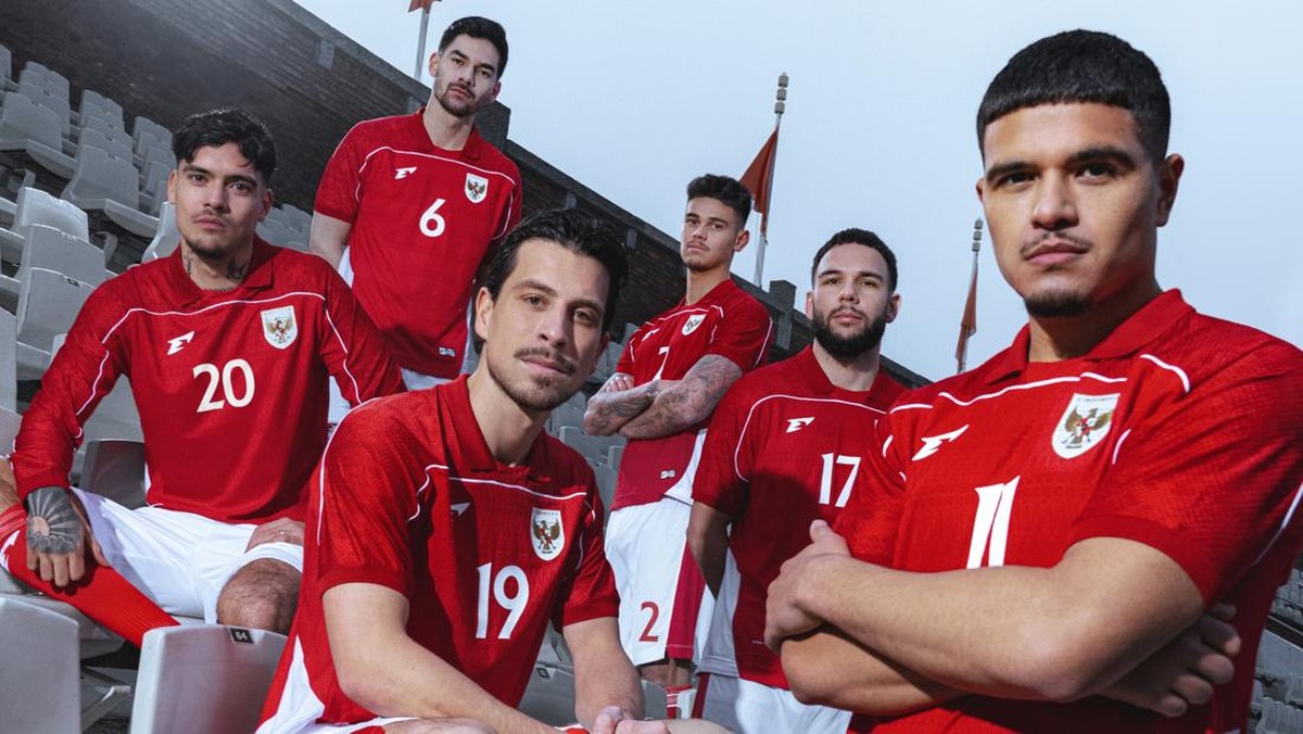 Timnas Indonesia dengan jersey baru. (Foto: dok Erspo)