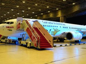 Garuda Mulai Terbangkan Pesawat Kolaborasi Dengan Tahilalats